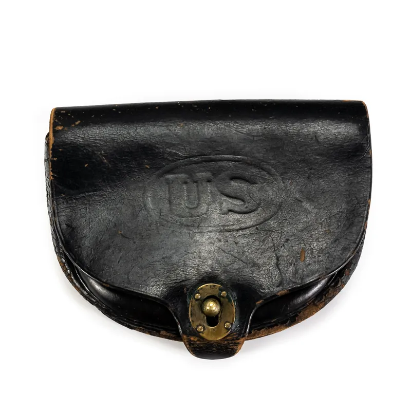 Civil War M1864 US Watervliet Arsenal Pouch from auction in Union, Illinois — image 14