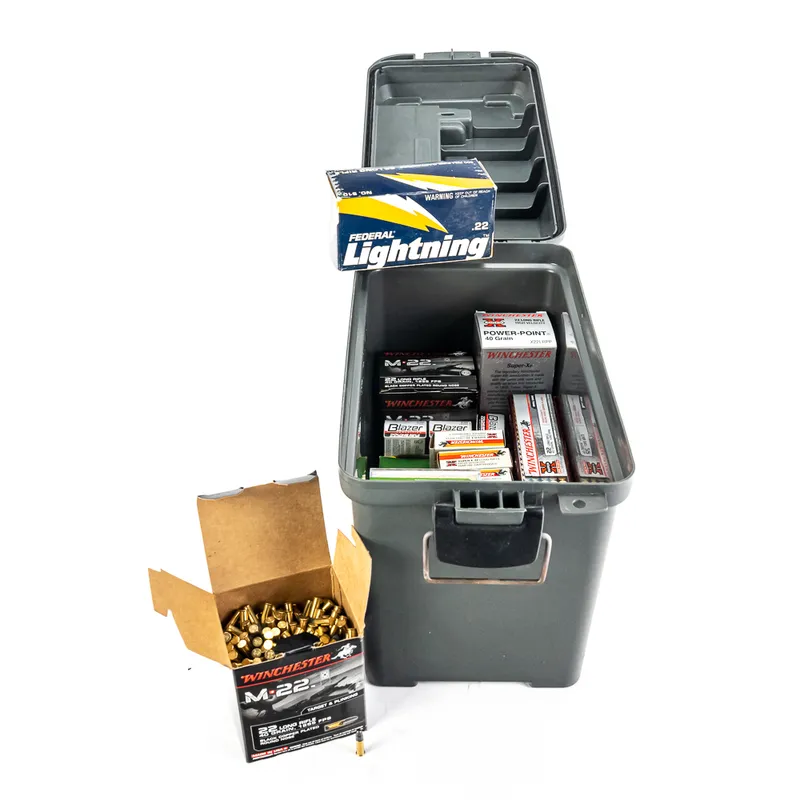 3975rds of Caliber .22 Long Rifle Ammunition from auction in Union, Illinois — image 22