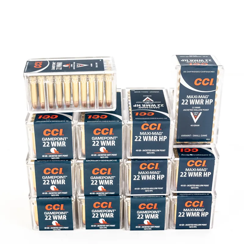 650rds of Caliber .22 Magnum Rimfire Ammunition from auction in Union, Illinois — image 36