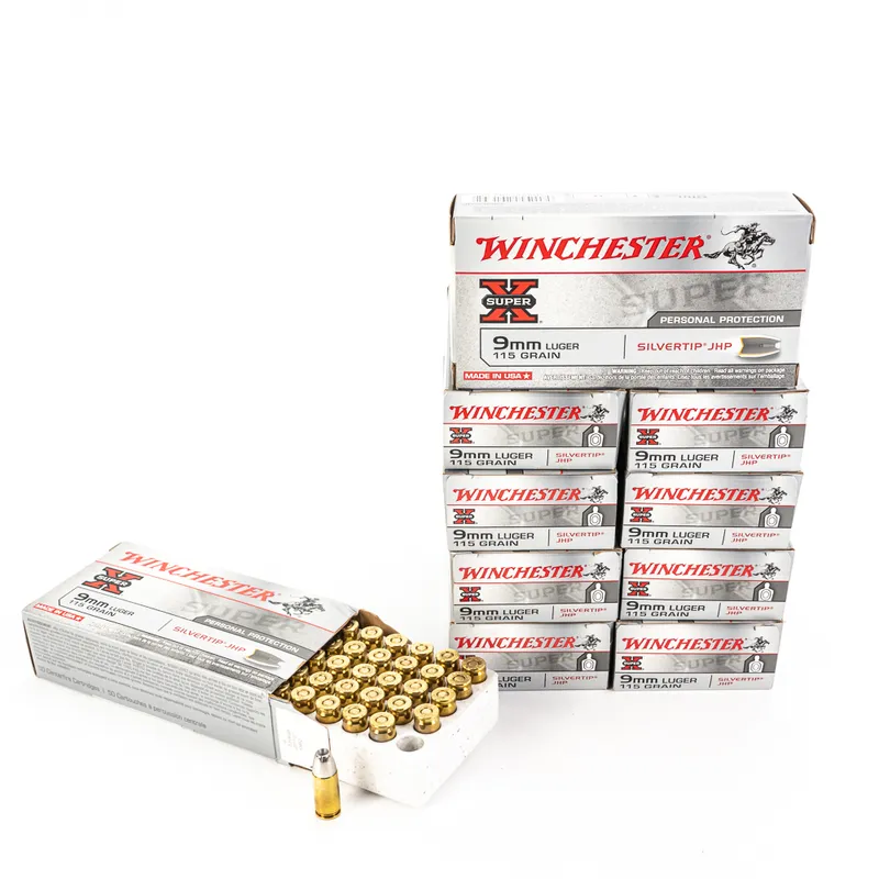 500rds of Caliber 9MM Silvertip Ammunition from auction in Union, Illinois — image 42
