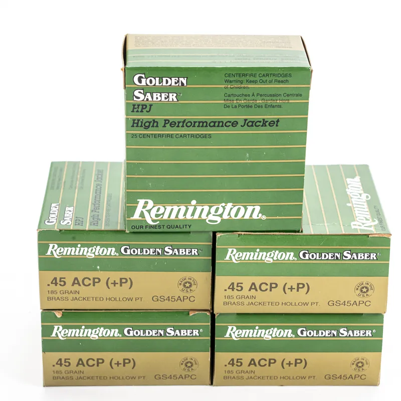 125rds of Caliber .45ACP+P Golden Saber Ammo from auction in Union, Illinois — image 47