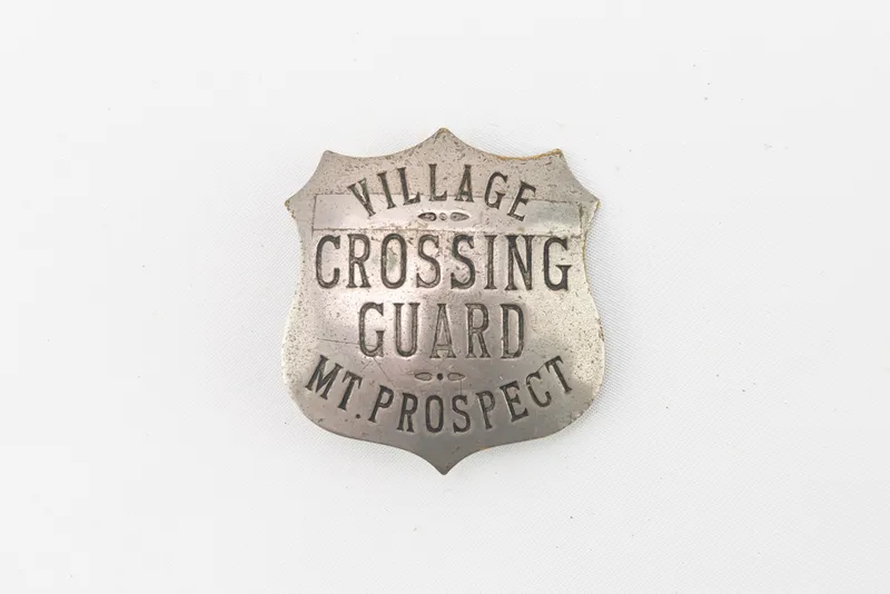 Village of Mt. Prospect Crossing Guard Badge from auction in Union, Illinois — image 24
