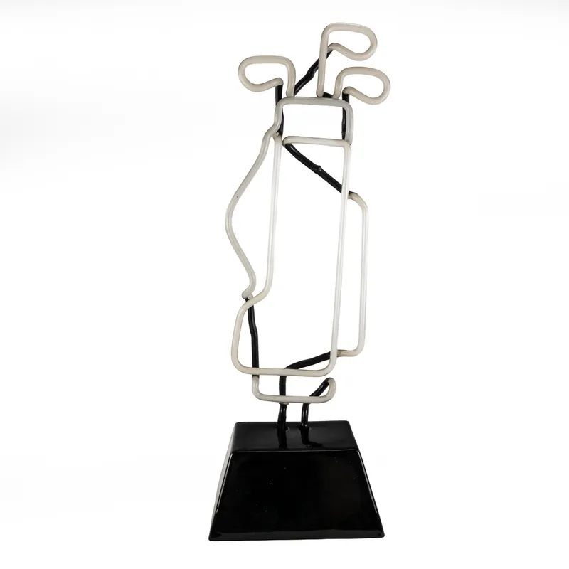 Golfer-Themed Neon Sign from auction in Union, Illinois — image 17