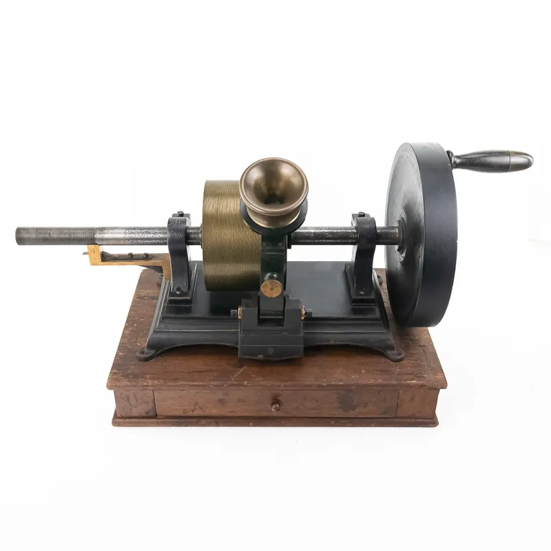 Max Kohl 1878 Tinfoil Phonograph from auction in Union, Illinois — image 12
