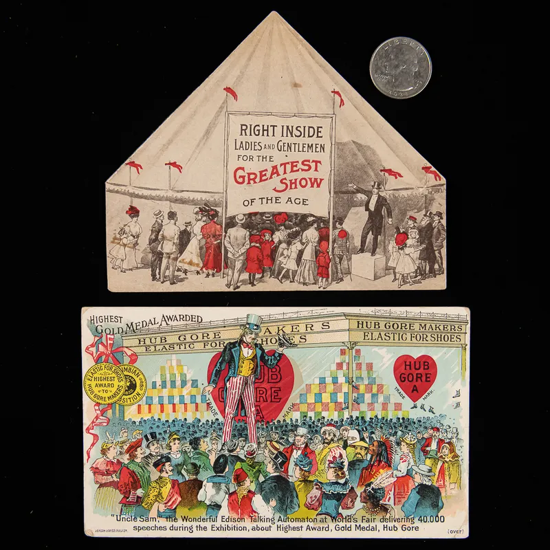 1893 World's Fair Edison & Hub Gore Lot from auction in Union, Illinois — image 29