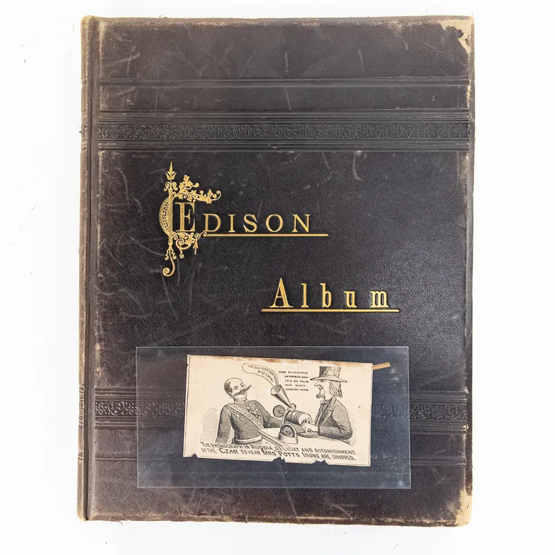 1889 Russian Edison Phonograph Album from auction in Union, Illinois — image 33