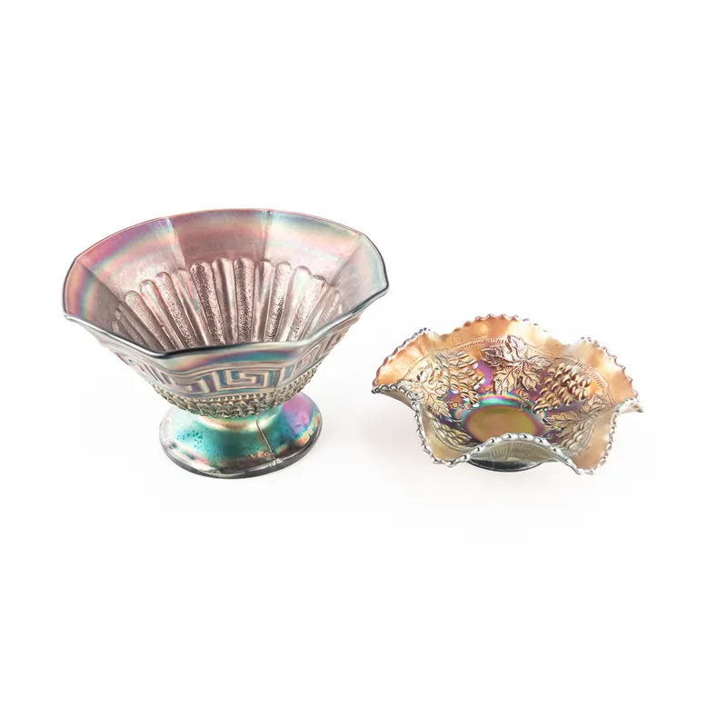 Carnival Glass Northwood: 2-Pc Lot from auction in Union, Illinois — image 46