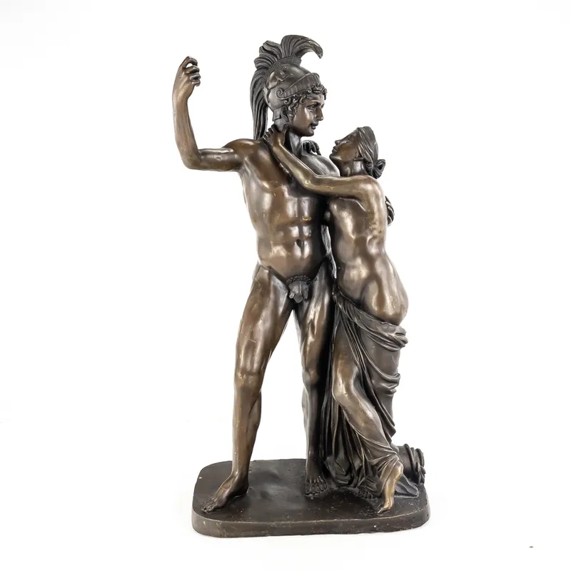 "Mars and Venus" Bronze Sculpture from auction in Union, Illinois — image 10