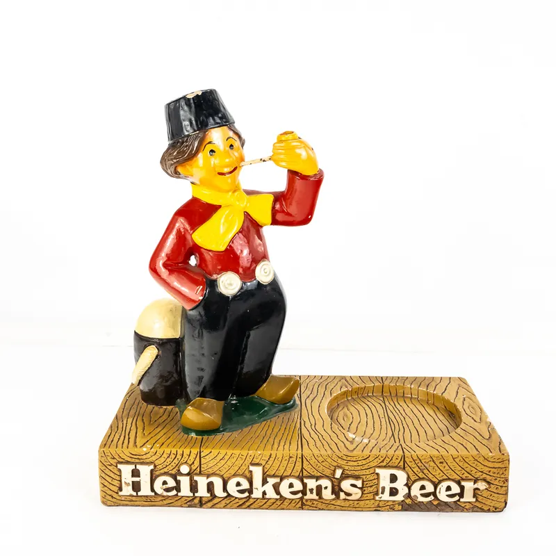Vintage Heineken Dutch Boy Advertising Display from auction in Union, Illinois — image 33