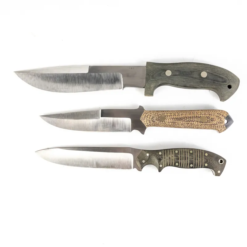 3 Custom Handmade Knives from auction in Union, Illinois — image 6