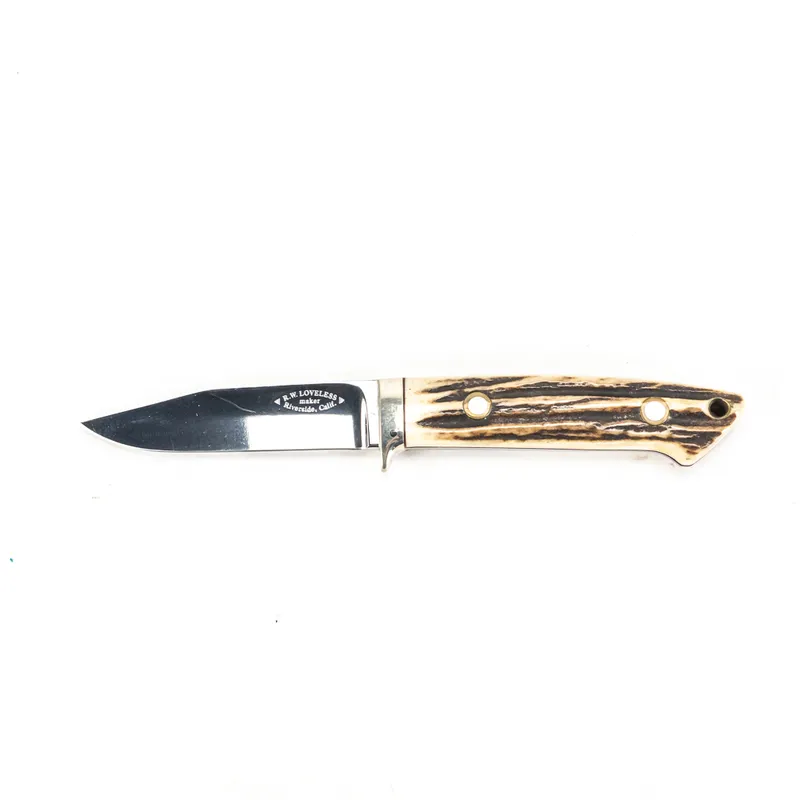 R. W. Loveless Drop Point Hunter from auction in Union, Illinois — image 10