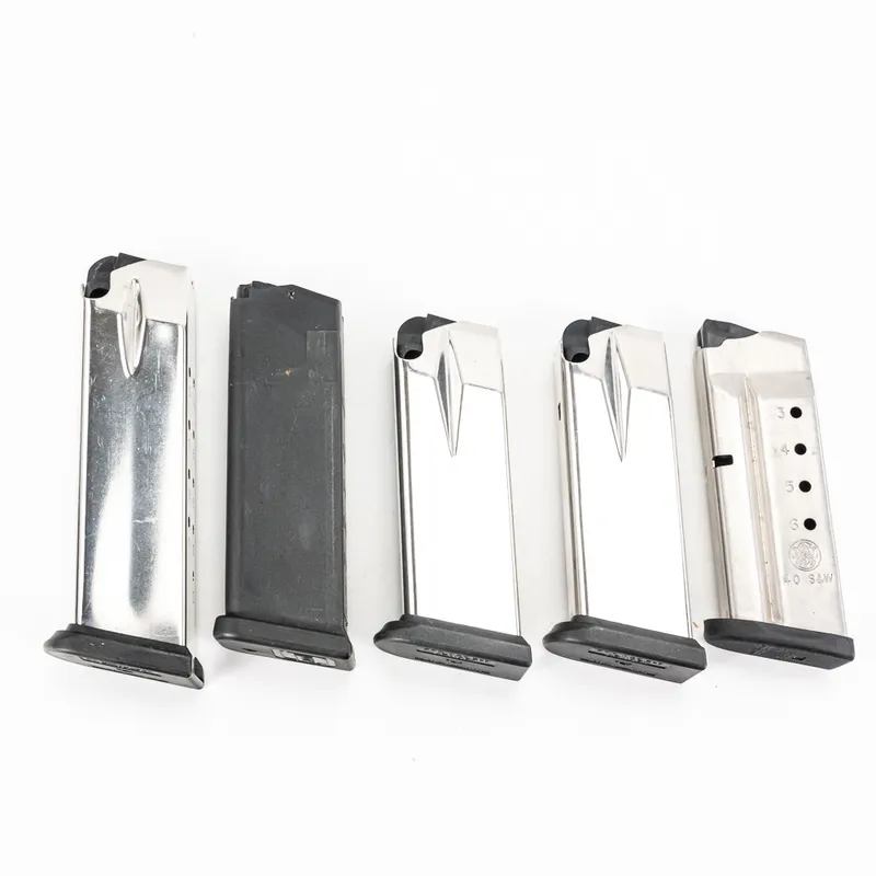5 .40S&W Caliber Pistol Magazines from auction in Union, Illinois — image 22