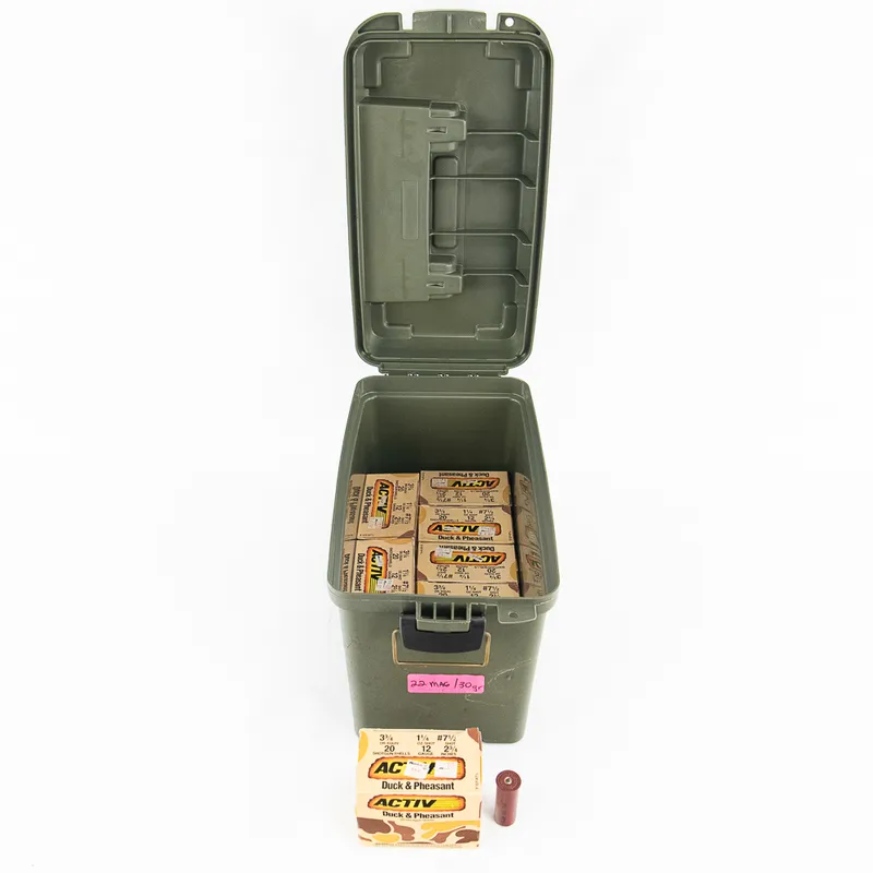160rds of 12Ga. ACTIV Shotgun Shells from auction in Union, Illinois — image 25