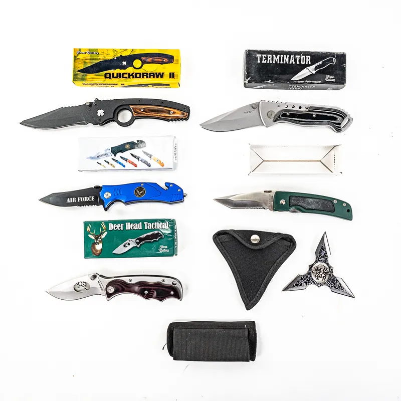 6pc Frost Cutlery Knives from auction in Union, Illinois — image 32