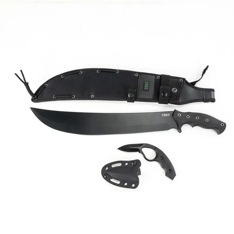 CRKT Chanceinhell Machete and Colonel NCO Knife from auction in Union, Illinois — image 35
