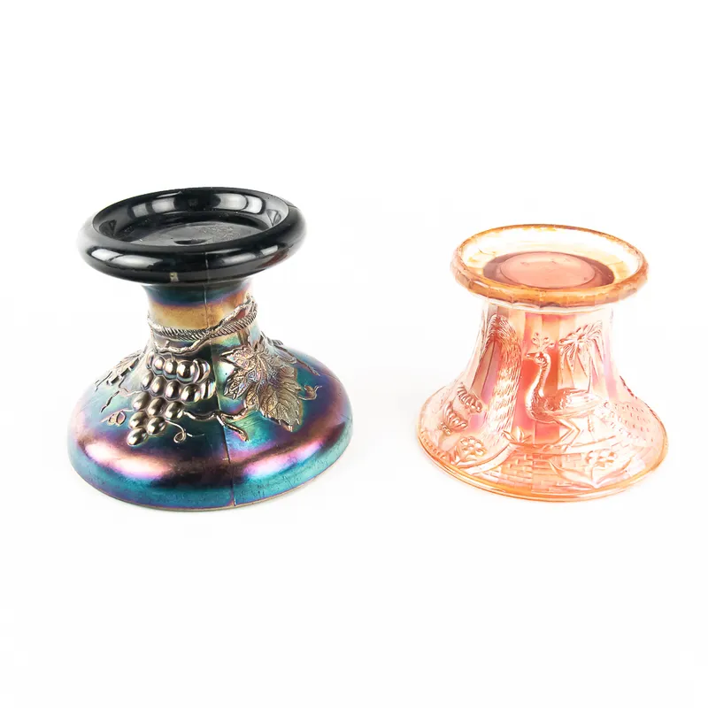 Carnival Glass: N'wood Punch Bowls 2-Pc from auction in Union, Illinois — image 18