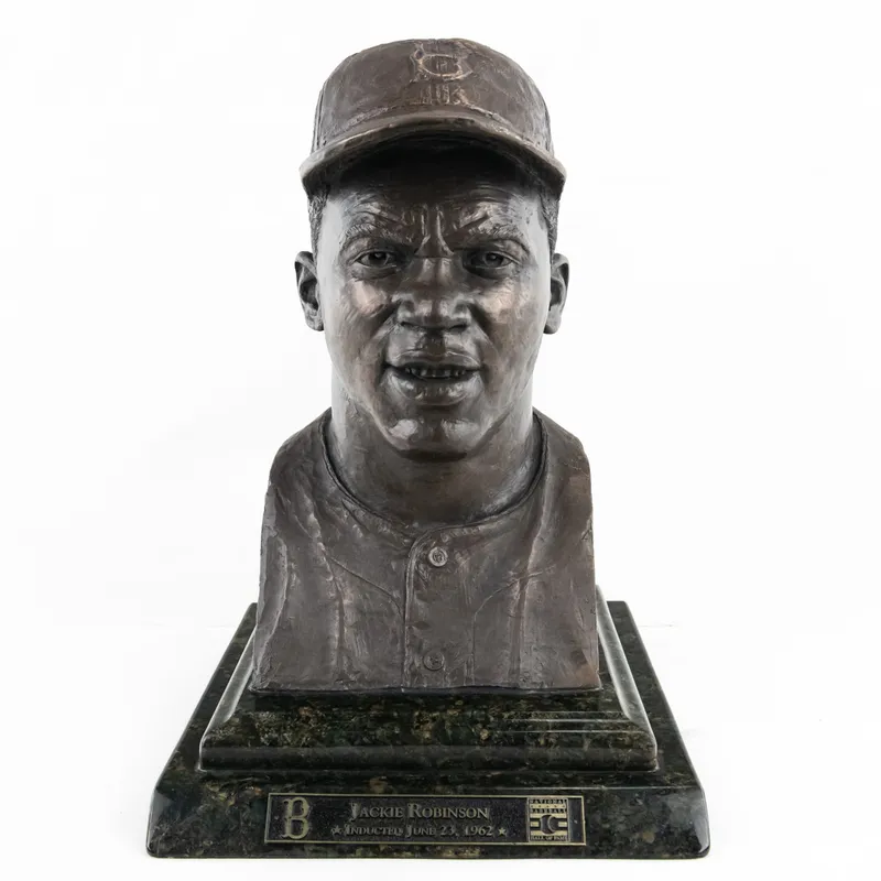 Jackie Robinson - HOF Bust from auction in Union, Illinois — image 9