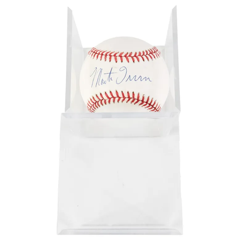 Monte Irvin Autographed Rawlings NL Baseball from auction in Union, Illinois — image 38