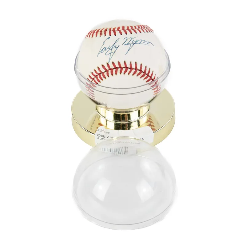 Early Wynn Autographed Rawlings AL Baseball from auction in Union, Illinois — image 39
