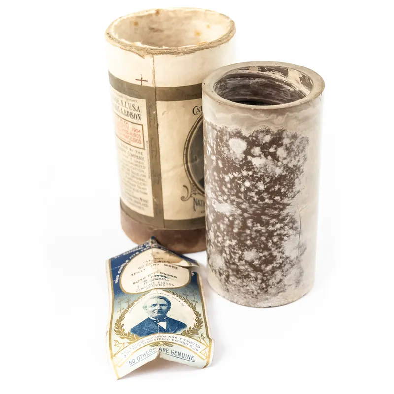 Brown Wax Cylinder Record 7508 from auction in Union, Illinois — image 8