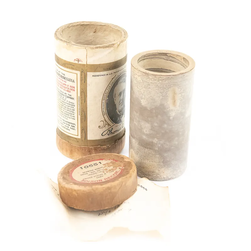 Columbia 7181Brown Wax Cylinder Record from auction in Union, Illinois — image 12