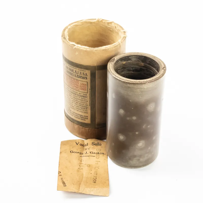 Columbia Brown Wax Cylinder from auction in Union, Illinois — image 39