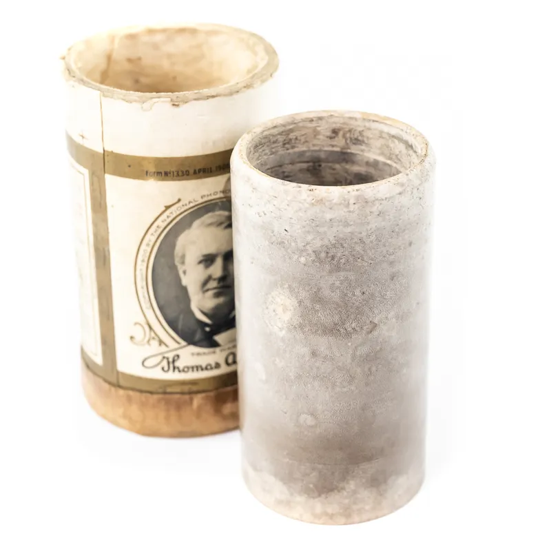 Columbia Brown Wax Cylinder Record #4633 from auction in Union, Illinois — image 33