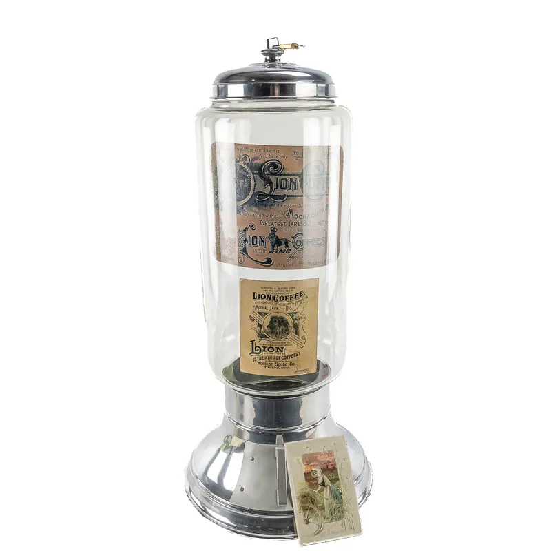 Vintage Coffee Bean Dispenser from auction in Union, Illinois — image 32