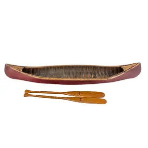 Vintage Wooden Model Canoe Salesman Sample