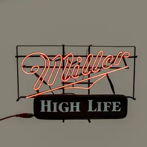 Vintage Miller High Life Beer Neon Sign