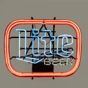 Vintage Miller Lite Beer Neon Sign