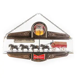 Budweiser Clydesdales Light-Up Hanging Sign