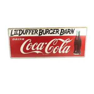 Vintage Large 9' Coca-Cola SST "Sled" Sign