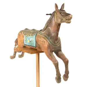 Derby Racer Carousel Horse Riverview Park