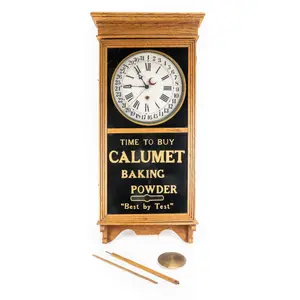 Antique Calumet Baking Powder Regulator Clock