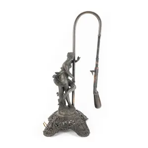 Rare Antique Eldred Countertop Gas Cigar Lighter
