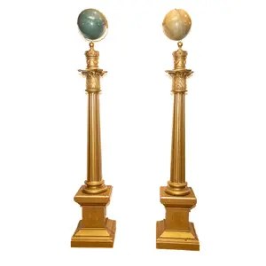 Masonic Columns with Celestial Globes