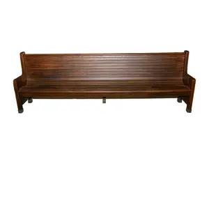Vintage Train Station Bench