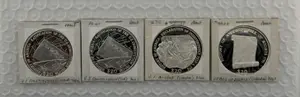 00, 01 & 06 Republic of Liberia Silver Proof Coins