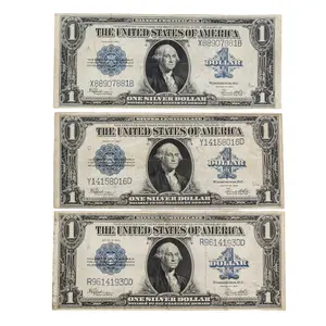 (3) 1923 $1 Silver Certificate Horse Blanket Bills