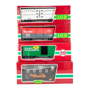 (5) L.G.B. G-Scale Railway Car Assortment