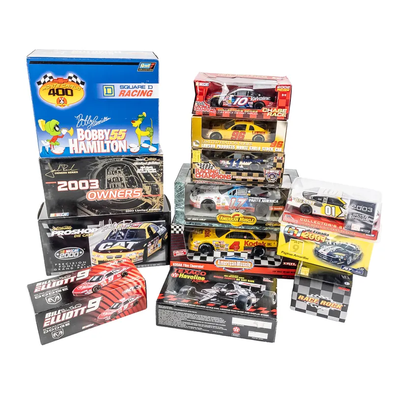 Collection of (13) NIB NASCAR Racing Model Cars from auction in Union, Illinois — image 6