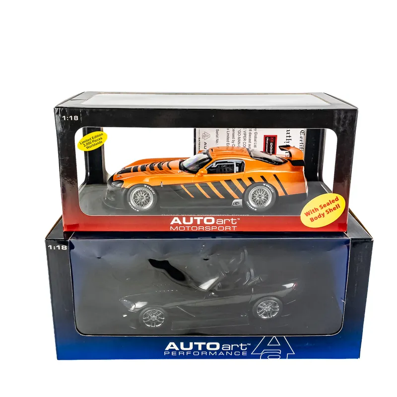 (2) NIB AutoArt Dodge Viper Model Car Assortment from auction in Union, Illinois — image 15