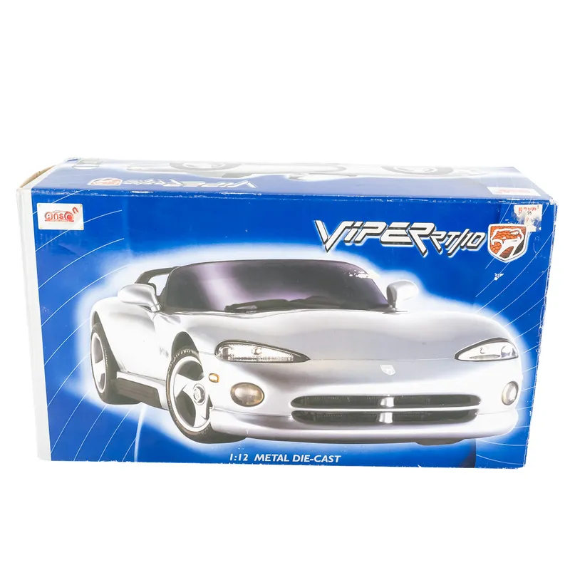 Anson Dodge Viper RT/10 1:12 Scale Model Car w Box from auction in Union, Illinois — image 16