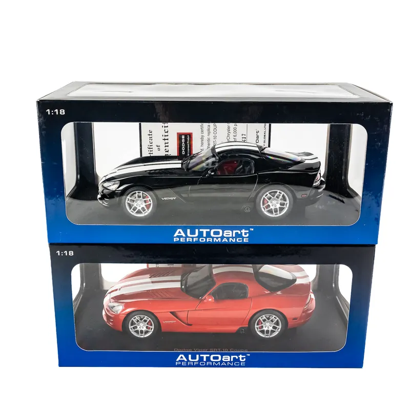 (2) NIB AutoArt Dodge Viper Model Car Assortment from auction in Union, Illinois — image 18