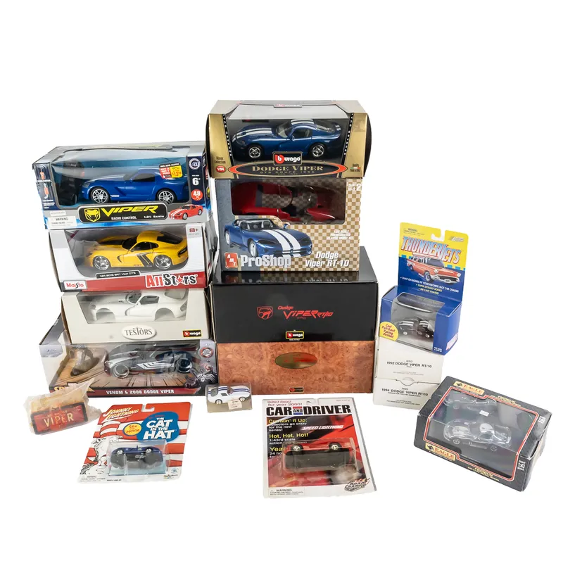 Dodge Viper Burago Ertl Maisto Die Cast Model Cars from auction in Union, Illinois — image 28