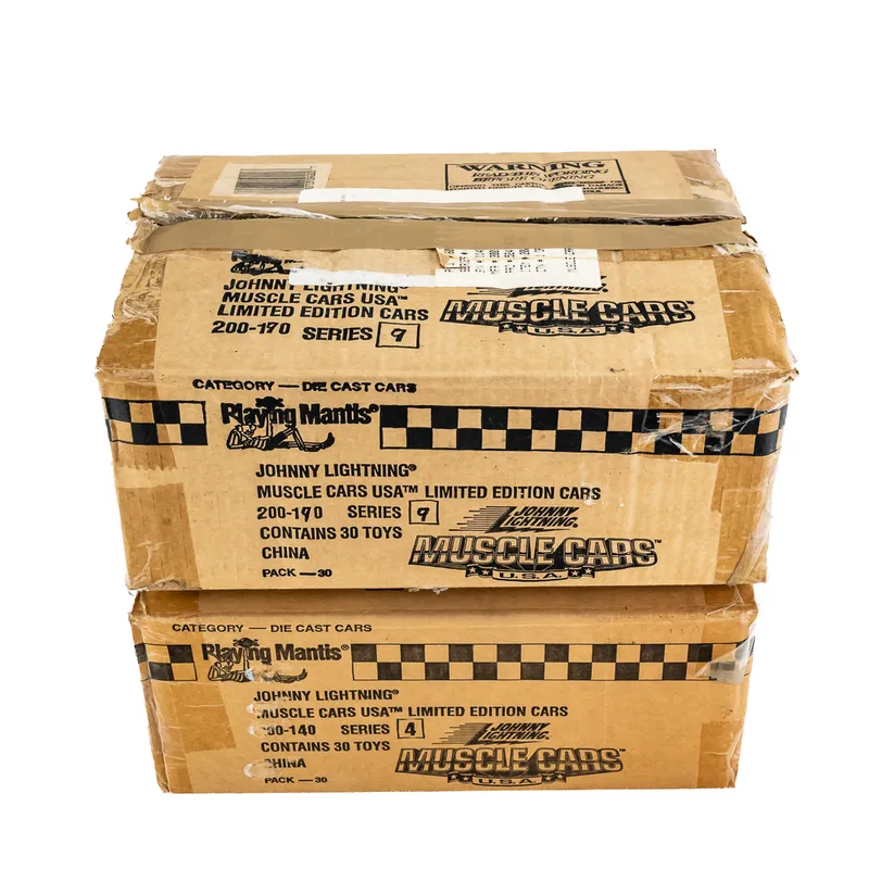 (60) NIB Johnny Lightning Model Cars from auction in Union, Illinois — image 30