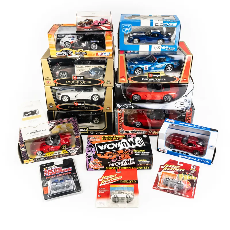(16) NIB Dodge Viper Die Cast Model Car Assortment from auction in Union, Illinois — image 31