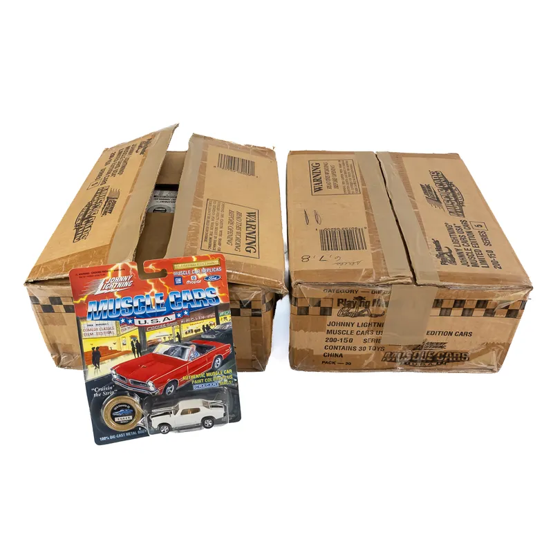 (60) NIB Johnny Lightning Model Cars from auction in Union, Illinois — image 37