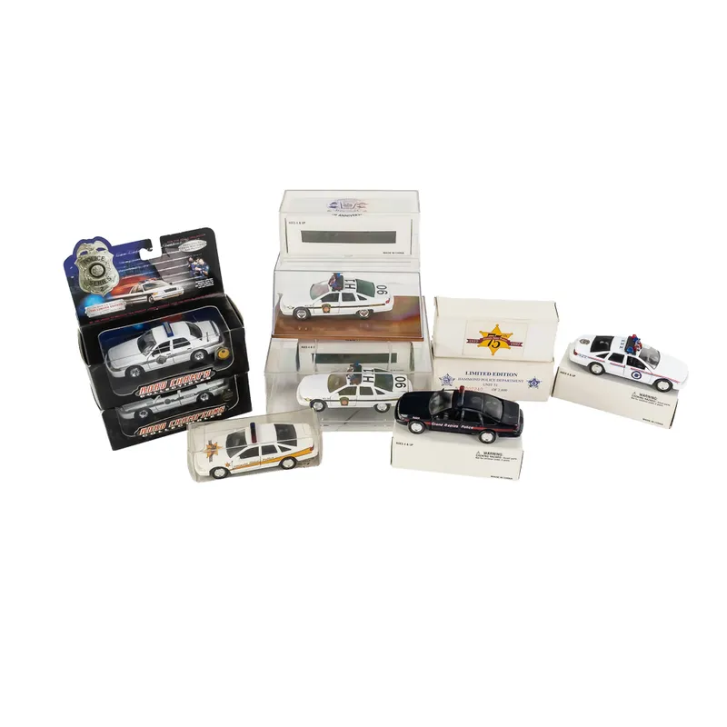 Vintage Police Squad Die Cast Car Collection from auction in Union, Illinois — image 41